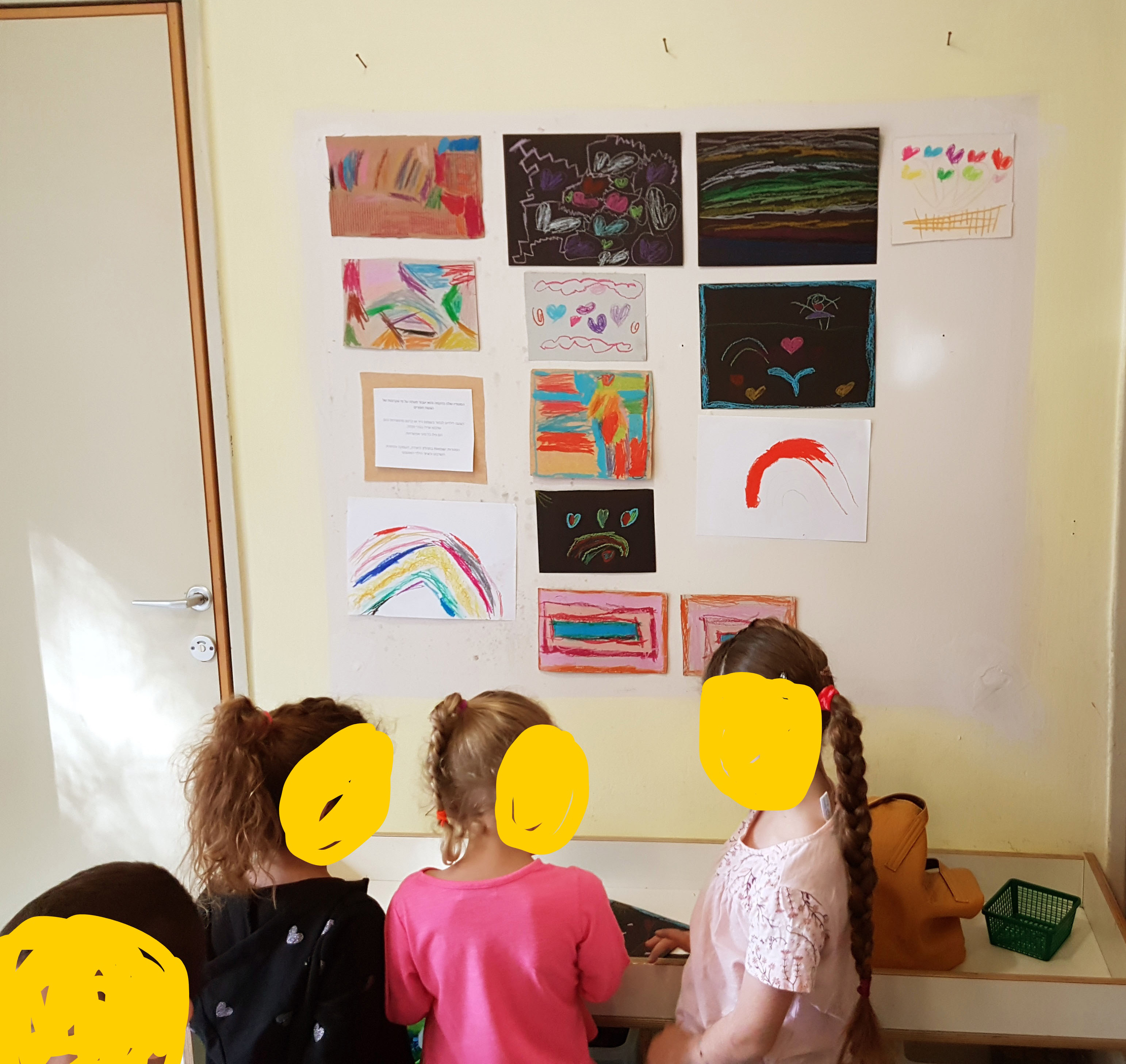 An open-studio-setting in a kindergarten – day 1