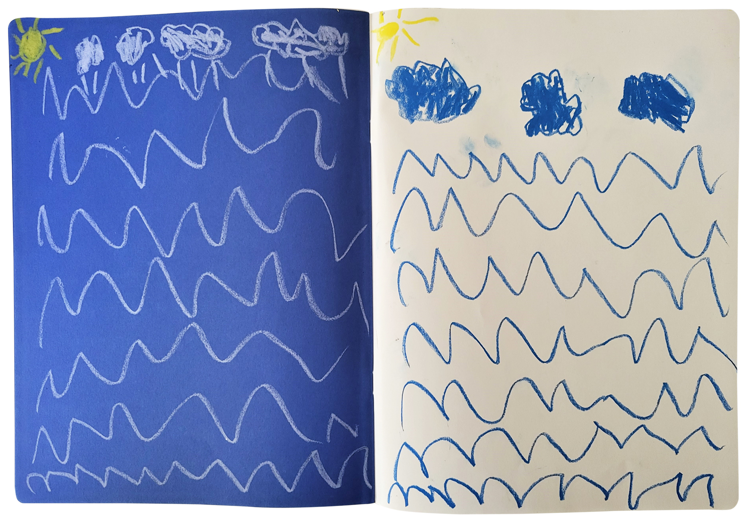 Water cycle in nature – told, drawn, and explained by 5,3 Hillel.